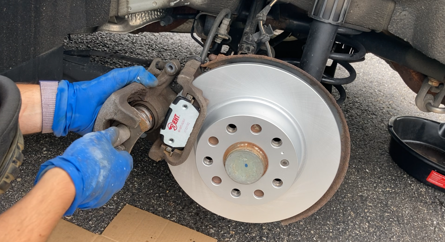 DIY Disc Brake Service How to Remove the Caliper and Bracket and